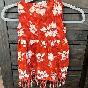 😻5for$15😻 Mr. Buho Hawaiian dress with Fringe